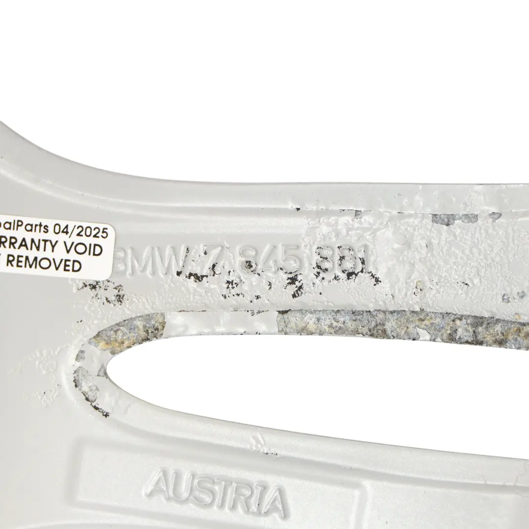 BMW F30 F31 F32 Jante Arrière Alliage 18" 8,5J ET:47 Rayons Étoile M 400 - SKU 7845881-12 - Numéro de pièce 7845881