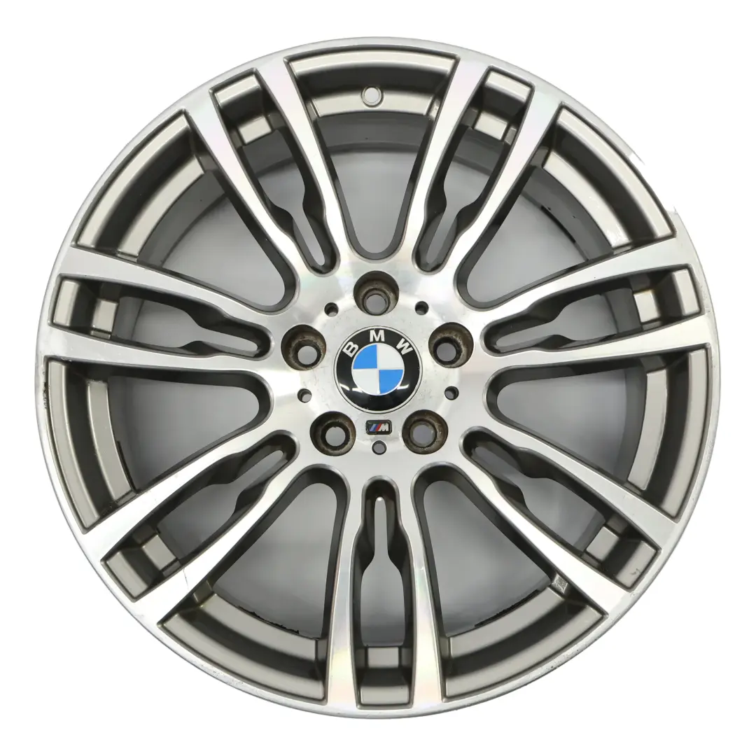Front Alloy Wheel Rim 19" 8J ET:36 M Star Spoke 403 to BMW F30 F31 F32 with Part number 7845882 BMW F30 F31 F32 Front Alloy Wheel Rim 19" 8J ET:36 M Star Spoke 403 - SKU 7845882-10 - Part number 7845882