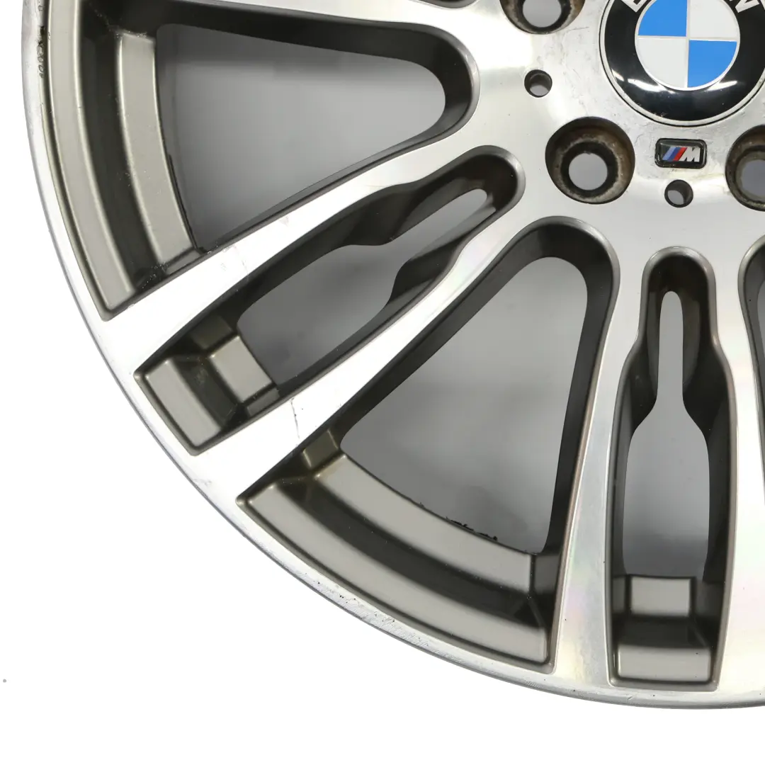 Front Alloy Wheel Rim 19" 8J ET:36 M Star Spoke 403 to BMW F30 F31 F32 with Part number 7845882 BMW F30 F31 F32 Front Alloy Wheel Rim 19" 8J ET:36 M Star Spoke 403 - SKU 7845882-10 - Part number 7845882