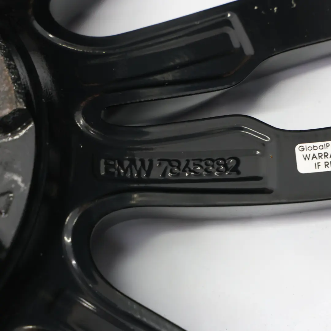 BMW F30 F31 F32 Black Alloy Wheel Rim 19" 8J ET:36 M Star Spoke 403 - SKU 7845882-4 - Part number 7845882