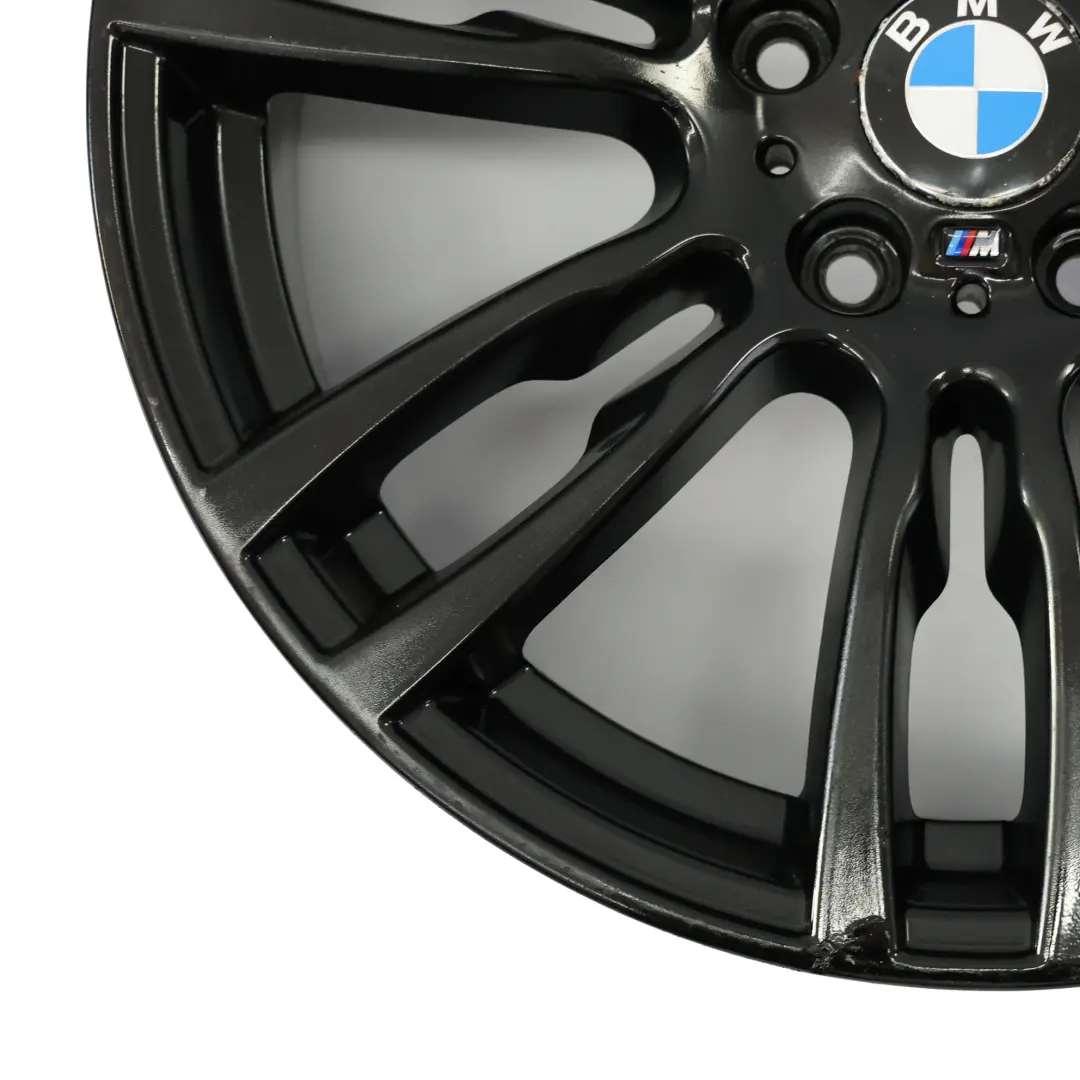 Alloy Wheel Rim 19" 8J ET:36 M Star Spoke 403 to BMW F30 F31 F32 Black with Part number 7845882 BMW F30 F31 F32 Black Alloy Wheel Rim 19" 8J ET:36 M Star Spoke 403 - SKU 7845882-4 - Part number 7845882