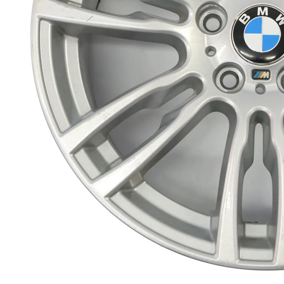 Alloy Wheel Rim 19" 8,5J ET:47 M Star Spoke 403 to BMW F30 F31 Silver Rear with Part number 7845883 BMW F30 F31 Silver Rear Alloy Wheel Rim 19" 8,5J ET:47 M Star Spoke 403 - SKU 7845883-14 - Part number 7845883
