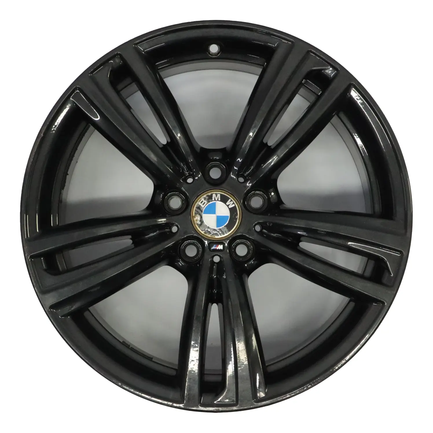 Bmw F30 F32 Nero cerchio in lega 19" M doppie razze 442 8j Et:36 7846780