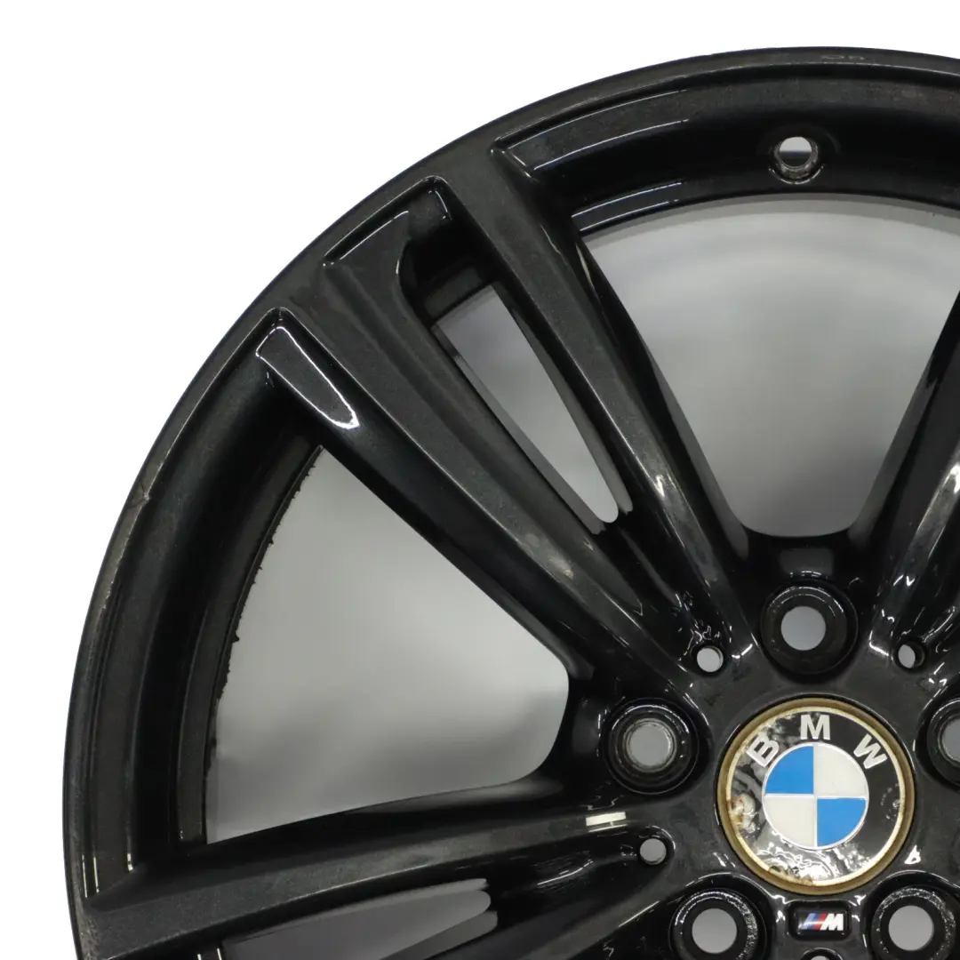 Schwarz Leichtmetallfelge 19" M Doppelspeiche 442 8J ET:36 für BMW F30 F32 mit Teilenummer 7846780 BMW F30 F32 Schwarz Leichtmetallfelge 19" M Doppelspeiche 442 8J ET:36 - SKU 7846780-8 - Teilenummer 7846780