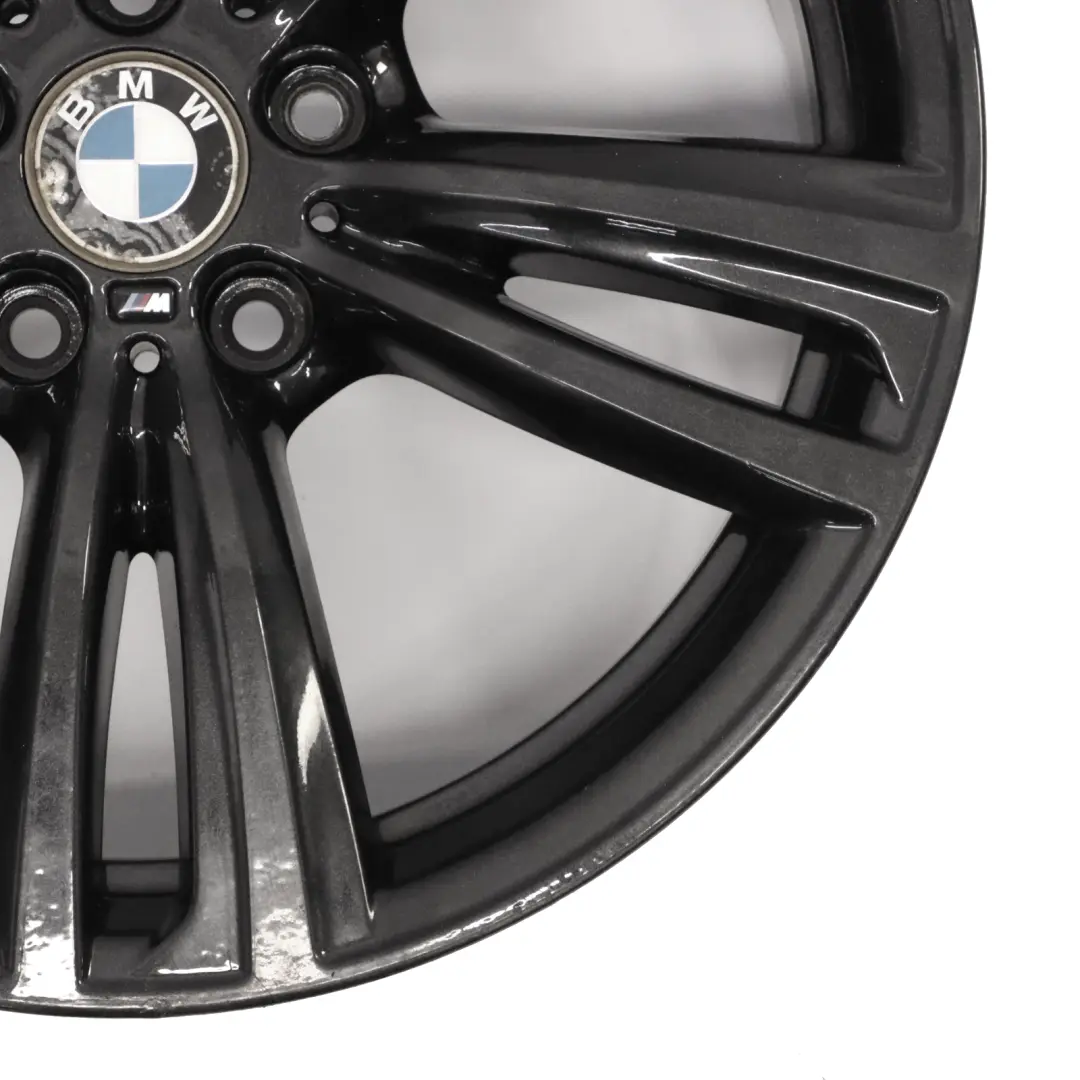 BMW F30 F32 Schwarz Leichtmetallfelge 19" M Doppelspeiche 442 8J ET:36 - SKU 7846780-8 - Teilenummer 7846780