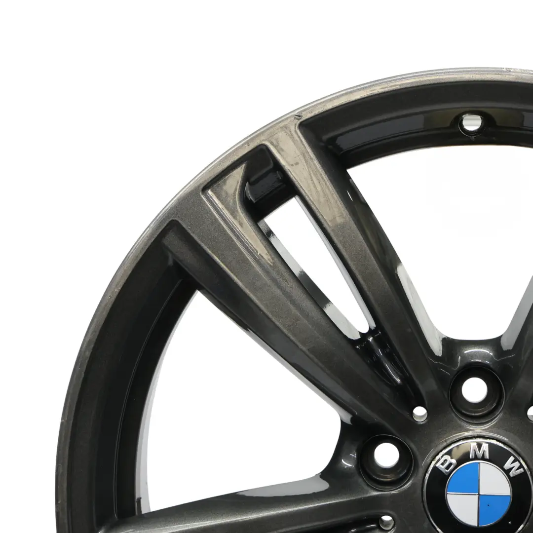 Ferricgrey Alloy Wheel Rim 19" M Double Spoke 442 8J ET:36 to BMW F30 F32 with Part number 7846780 BMW F30 F32 Ferricgrey Alloy Wheel Rim 19" M Double Spoke 442 8J ET:36 - SKU 7846780-9 - Part number 7846780
