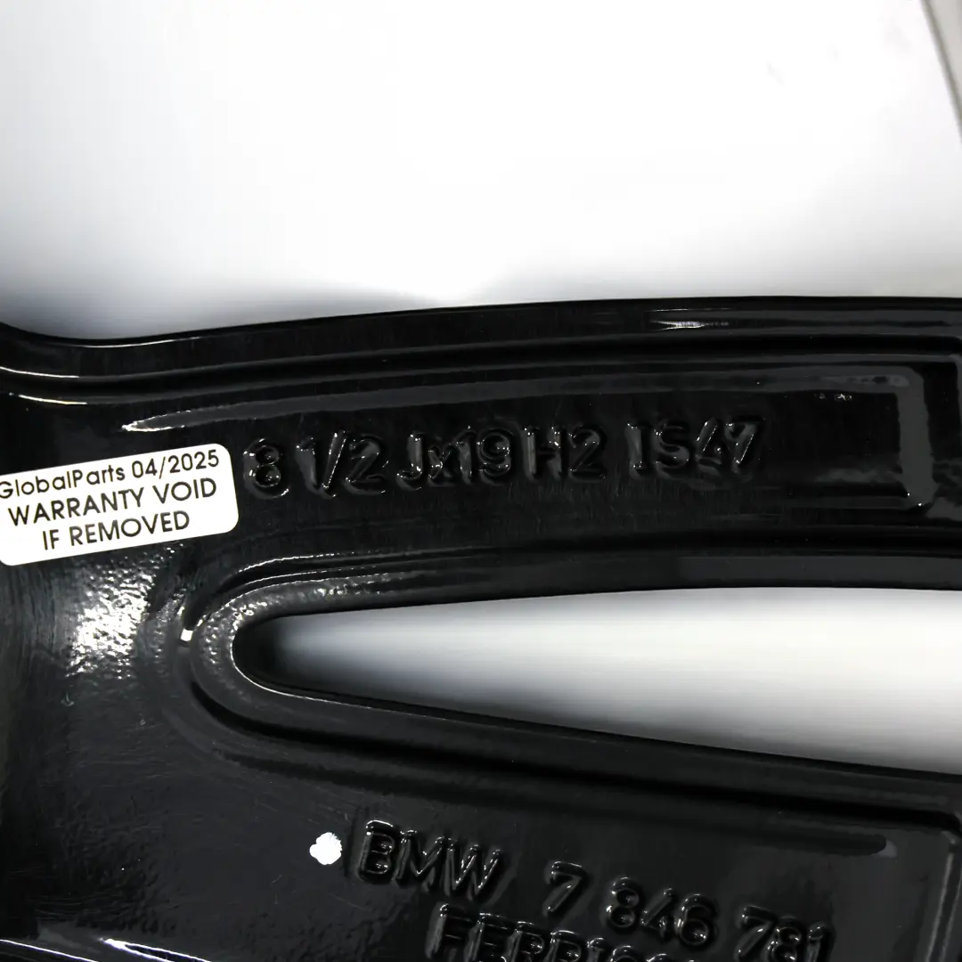 Alufelge Hinten 19" 8,5J ET:47 M Doppelspeiche 442 für BMW F30 F31 F32 mit Teilenummer 7846781 BMW F30 F31 F32 Alufelge Hinten 19" 8,5J ET:47 M Doppelspeiche 442 - SKU 7846781-10 - Teilenummer 7846781