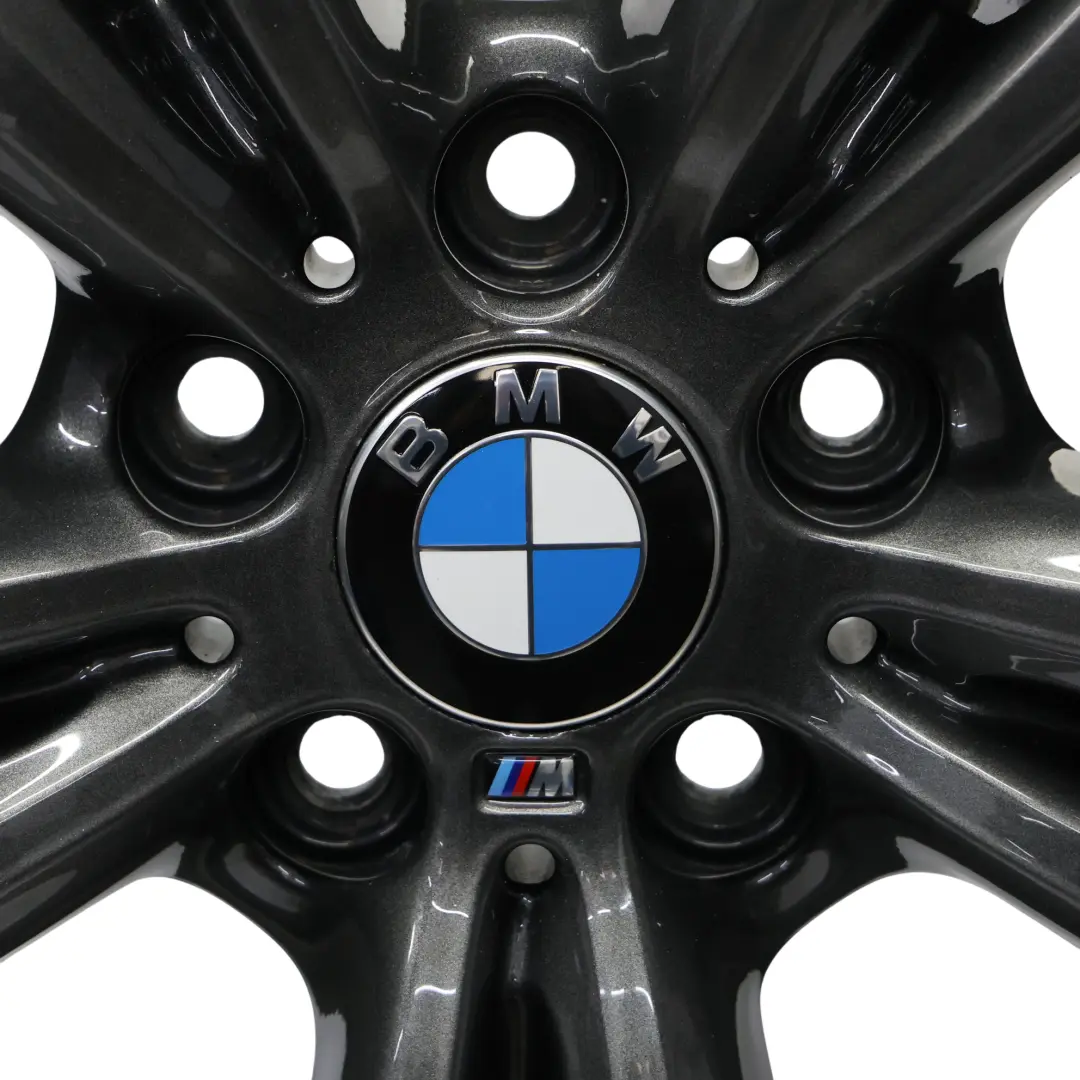 Ferricgrey Rear Alloy Wheel Rim 19" 8,5J ET:47 M Double Spoke 442 to BMW F30 F32 with Part number 7846781 BMW F30 F32 Ferricgrey Rear Alloy Wheel Rim 19" 8,5J ET:47 M Double Spoke 442 - SKU 7846781-13 - Part number 7846781