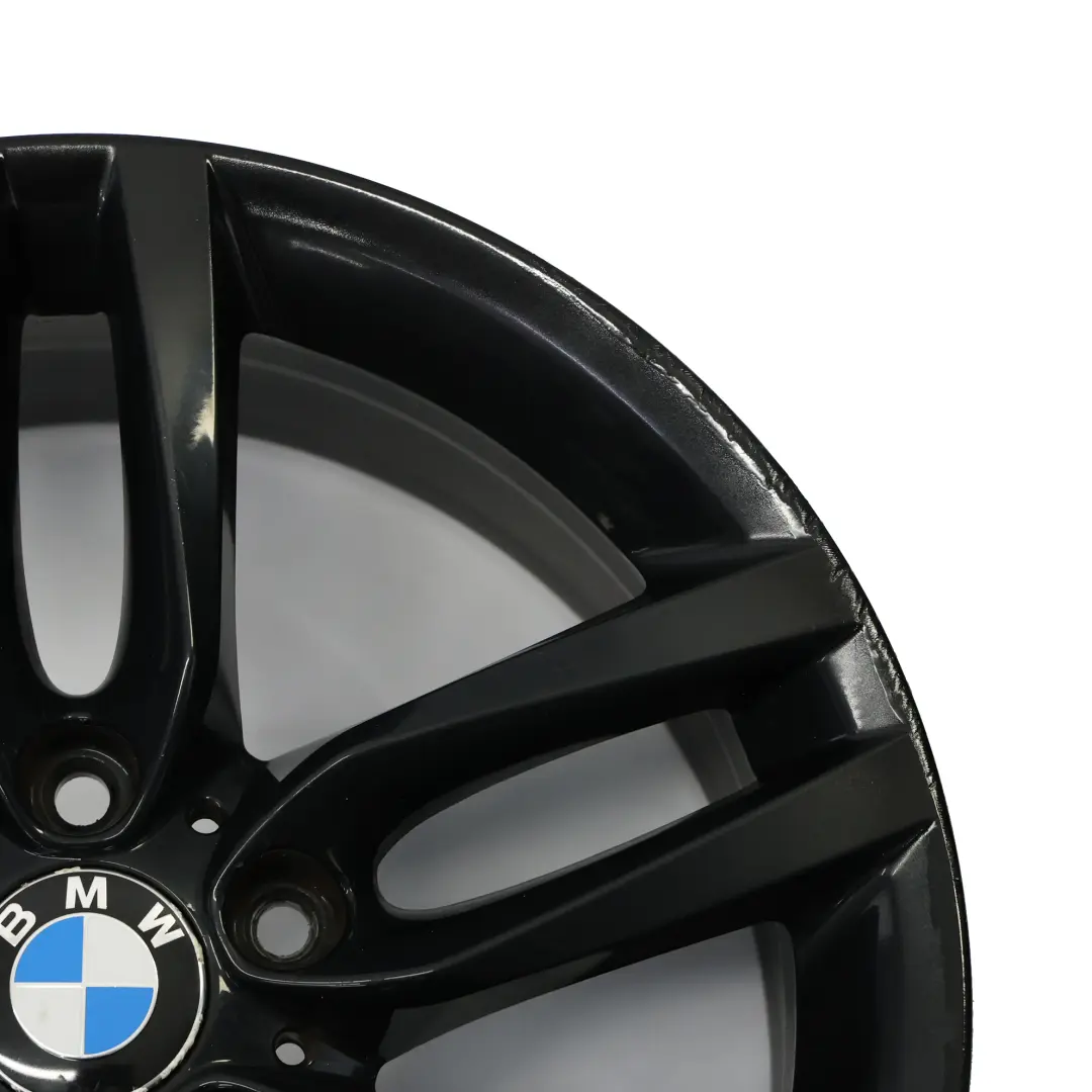 Llanta de aleación negra BMW F20 F21 18" 7,5J ET:45 M Doble radio 461 para con número de pieza 7846784 Llanta de aleación negra BMW F20 F21 18" 7,5J ET:45 M Doble radio 461 - SKU 7846784-4 - Número de pieza 7846784