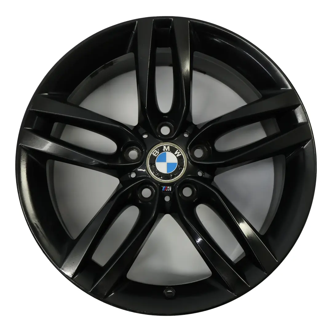 Llanta Aleación Negra Trasera 18" ET:52 8J M Doble Radio 461 para BMW F20 F21 con número de pieza 7846785 BMW F20 F21 Llanta Aleación Negra Trasera 18" ET:52 8J M Doble Radio 461 - SKU 7846785-4 - Número de pieza 7846785