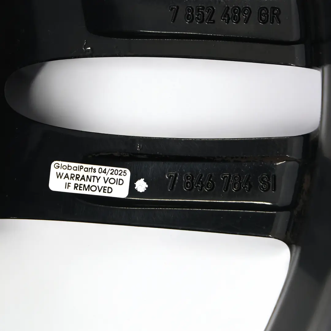 BMW F20 F21 Tylna Felga Aluminiowa M 461 18" ET:52 8J Podwójne Szprychy - SKU 7846785-5 - Numer Części 7846785