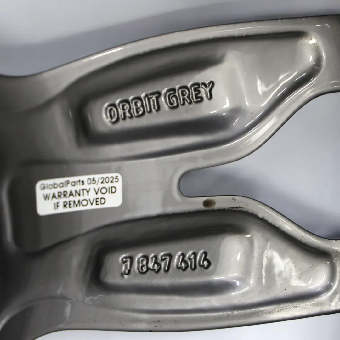 BMW F20 F21 F22 Orbit Grey Tylna Felga Aluminiowa 18" 8J ET:52 M 436 - SKU 7847414-1 - Numer Części 7847414