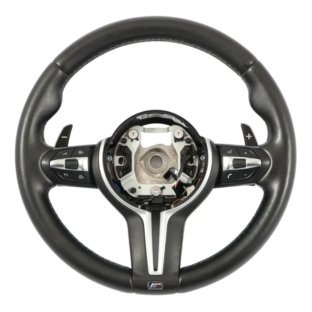 Cuero Con Levas De Cambio Calefactables para Volante BMW F87 M2 F80 M3 F82 M4 M Sport con número de pieza 7847607 Volante BMW F87 M2 F80 M3 F82 M4 M Sport Cuero Con Levas De Cambio Calefactables - SKU 7847607-5 - Número de pieza 7847607