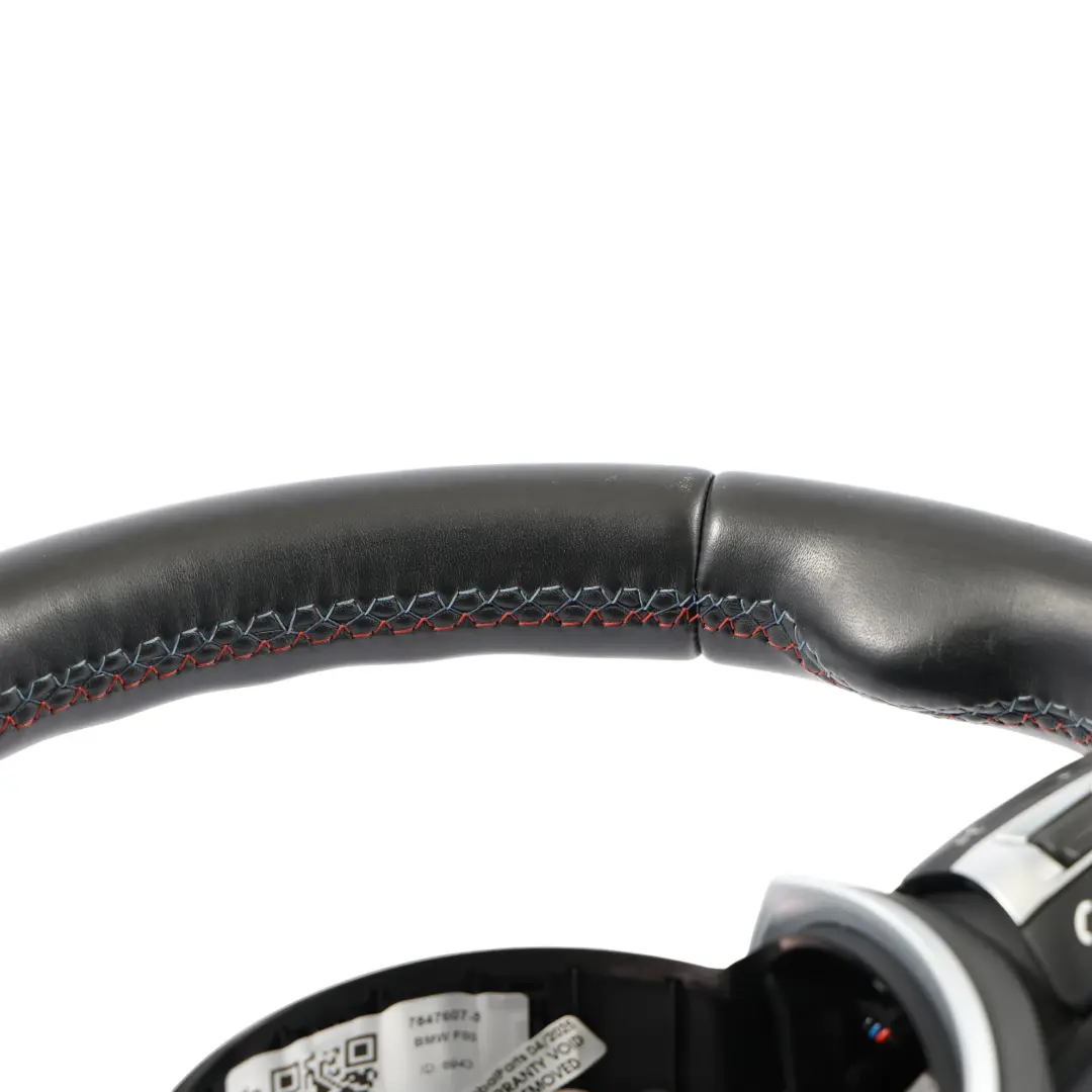 Kierownica M Sport Czarna Skóra Grzana Łopatki BMW F87 M2 F80 M3 F82 M4 - SKU 7847607-5 - Numer Części 7847607