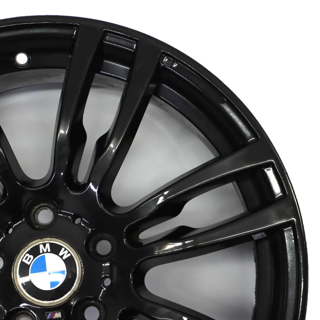 Alloy Rim 19" ET:36 8J M Star Spoke 403 to BMW F30 F31 F32 F33 Black Wheel with Part number 7850020 BMW F30 F31 F32 F33 Black Wheel Alloy Rim 19" ET:36 8J M Star Spoke 403 - SKU 7850020-1 - Part number 7850020