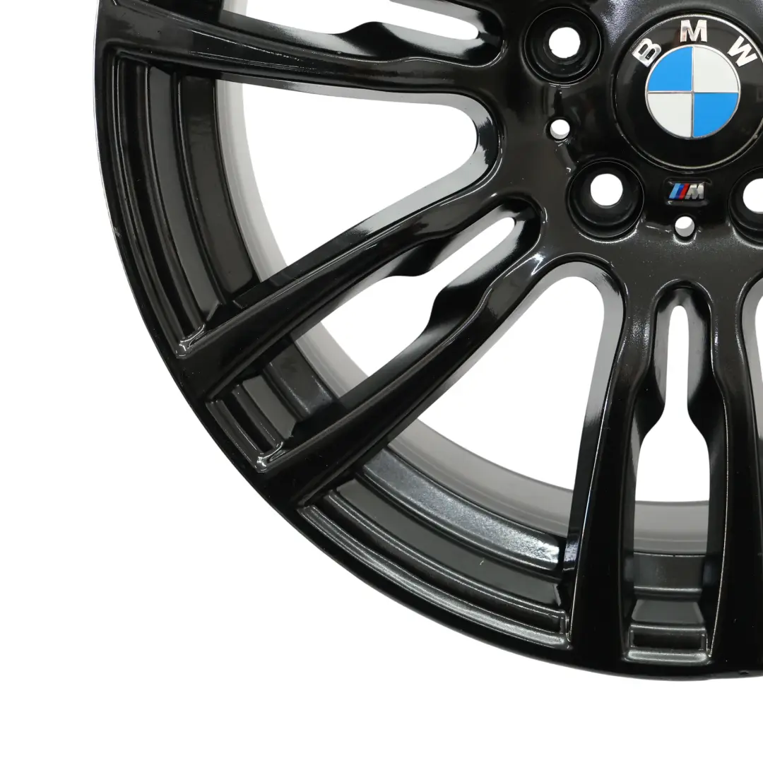 Alloy Rim 19" M Star Spoke 403 ET:47 8,5J to BMW F30 F31 F32 F33 Black Wheel with Part number 7850021 BMW F30 F31 F32 F33 Black Wheel Alloy Rim 19" M Star Spoke 403 ET:47 8,5J - SKU 7850021-6 - Part number 7850021