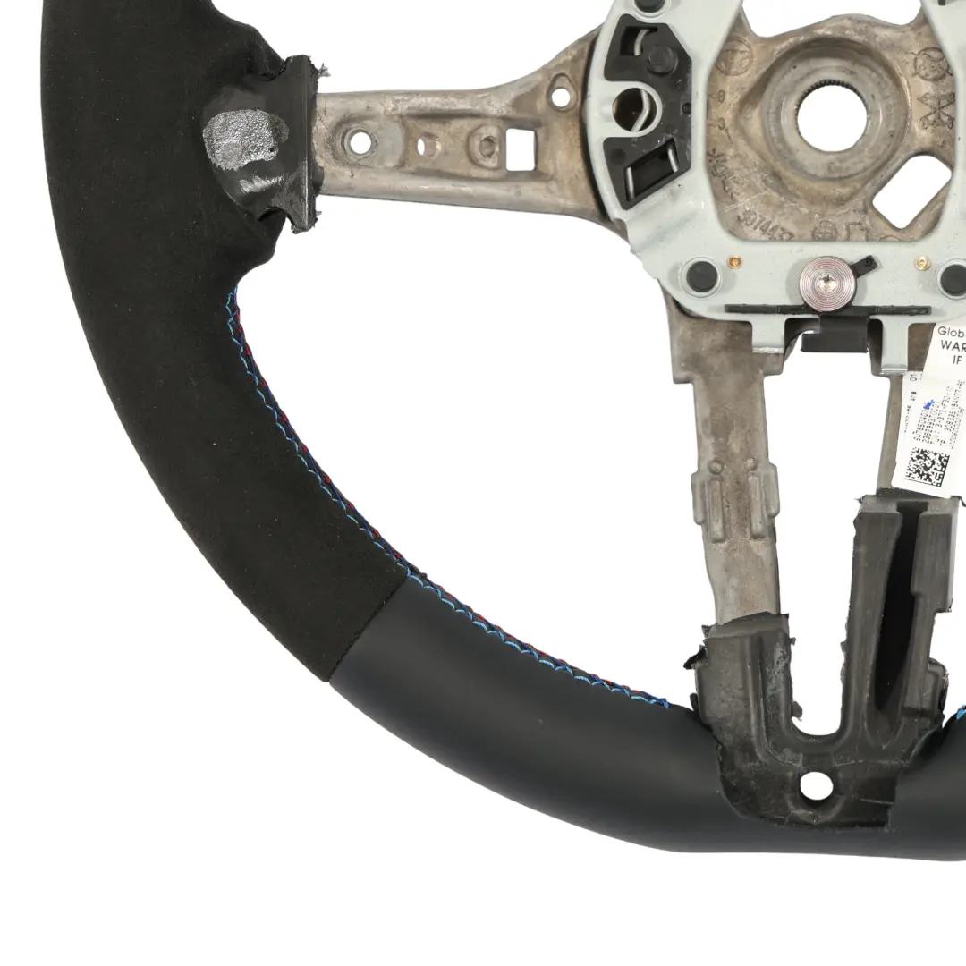 NUOVO Volante In Pelle Nera / Alcantara per BMW F20 F21 F30 F31 F32 M Sport con numero di parte 7850403 BMW F20 F21 F30 F31 F32 M Sport NUOVO Volante In Pelle Nera / Alcantara - SKU 7850403-11 - Numero di parte 7850403