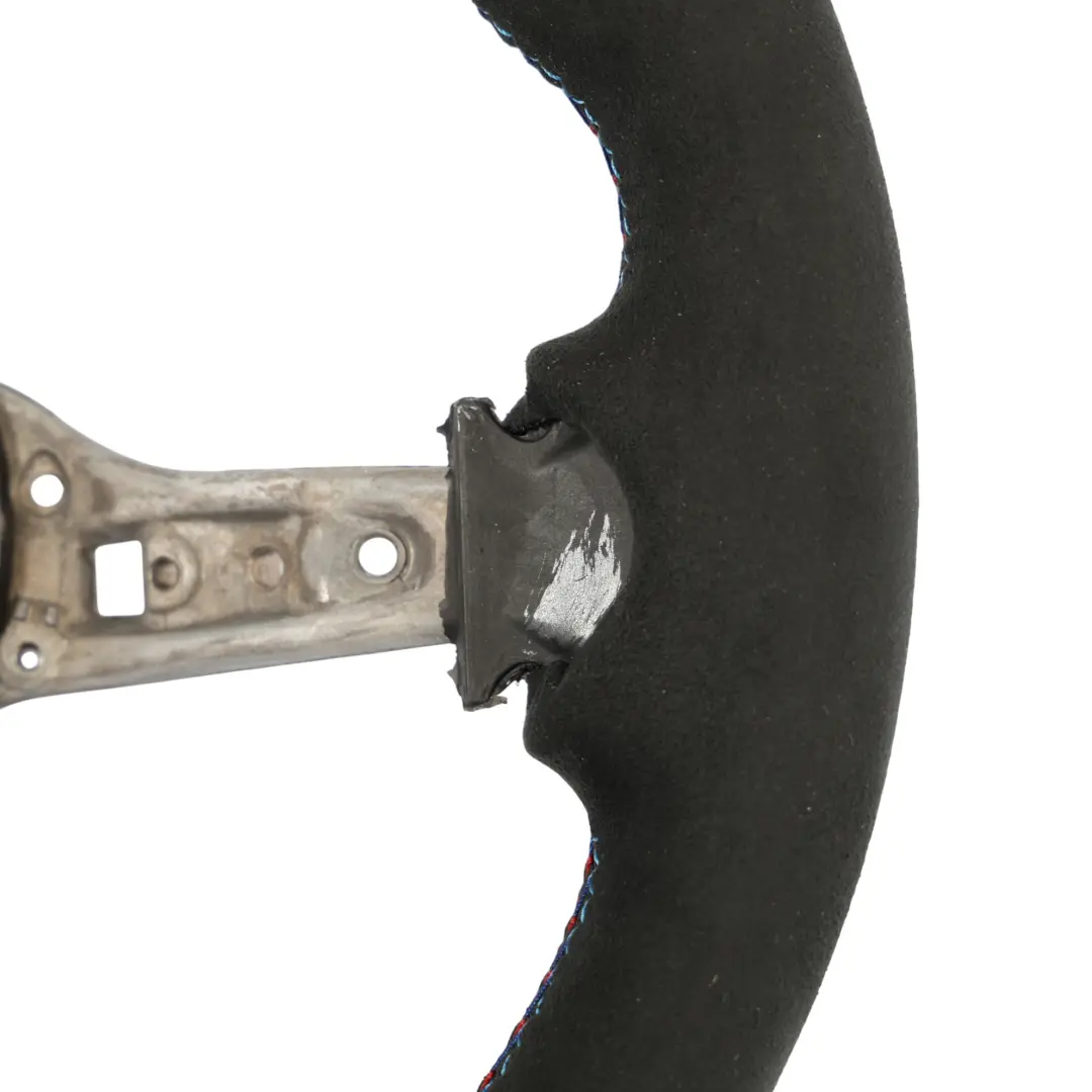 NUEVO Volante De Cuero Negro / Alcantara para BMW F20 F21 F30 F31 F32 M Sport con número de pieza 7850403 BMW F20 F21 F30 F31 F32 M Sport NUEVO Volante De Cuero Negro / Alcantara - SKU 7850403-11 - Número de pieza 7850403