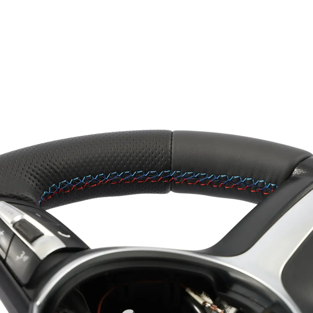 Leather M Sport Steering Wheel to BMW F06 F07 F10 F11 LCI F12 F13 NEW Black with Part number 7851234 BMW F06 F07 F10 F11 LCI F12 F13 NEW Black Leather M Sport Steering Wheel - SKU 7851234-4 - Part number 7851234