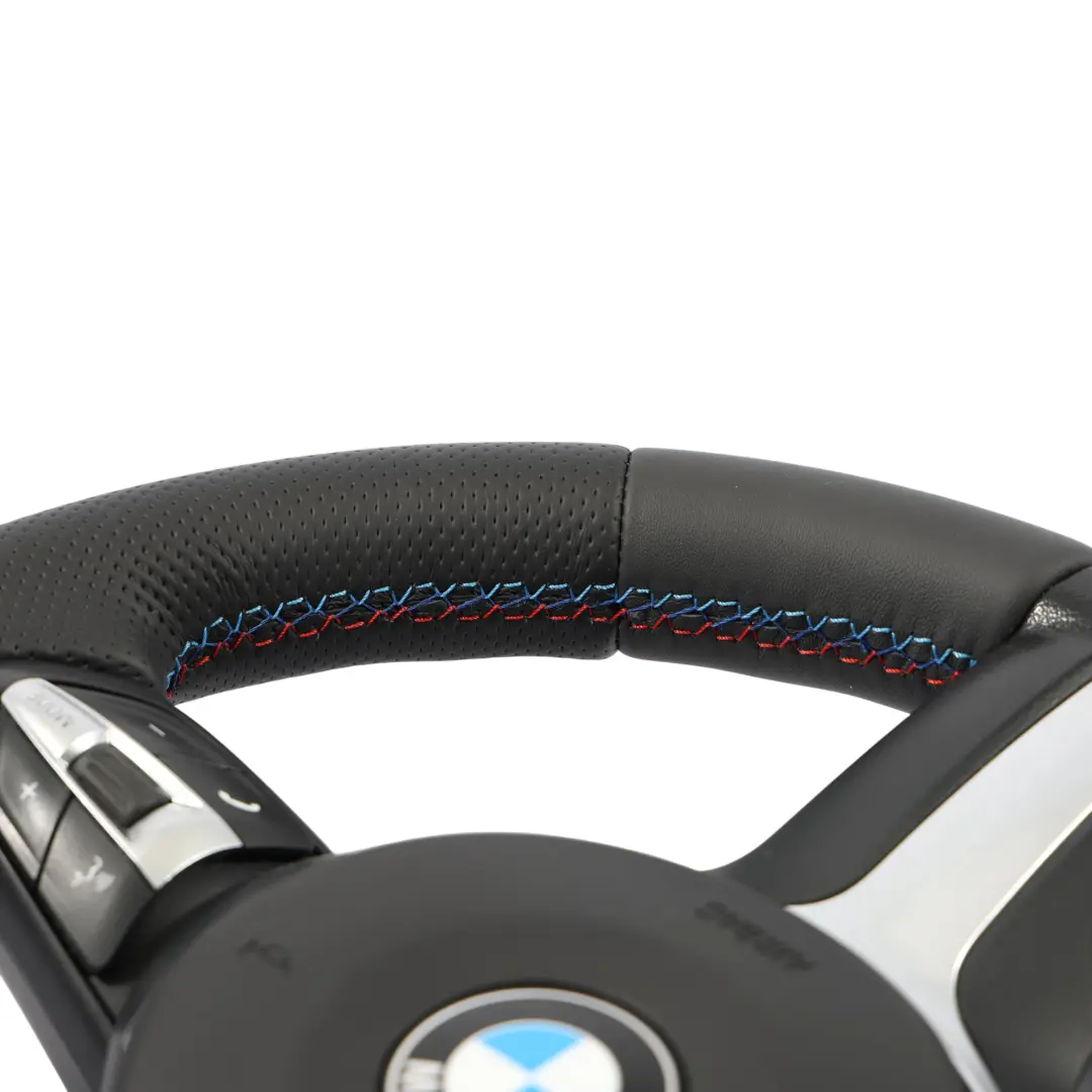 NUEVO Volante M Sport De Cuero Negro para BMW F06 F07 F10 F11 LCI F12 F13 con número de pieza 7851234-4 BMW F06 F07 F10 F11 LCI F12 F13 NUEVO Volante M Sport De Cuero Negro - SKU 7851234-4-SET - Número de pieza 7851234-4