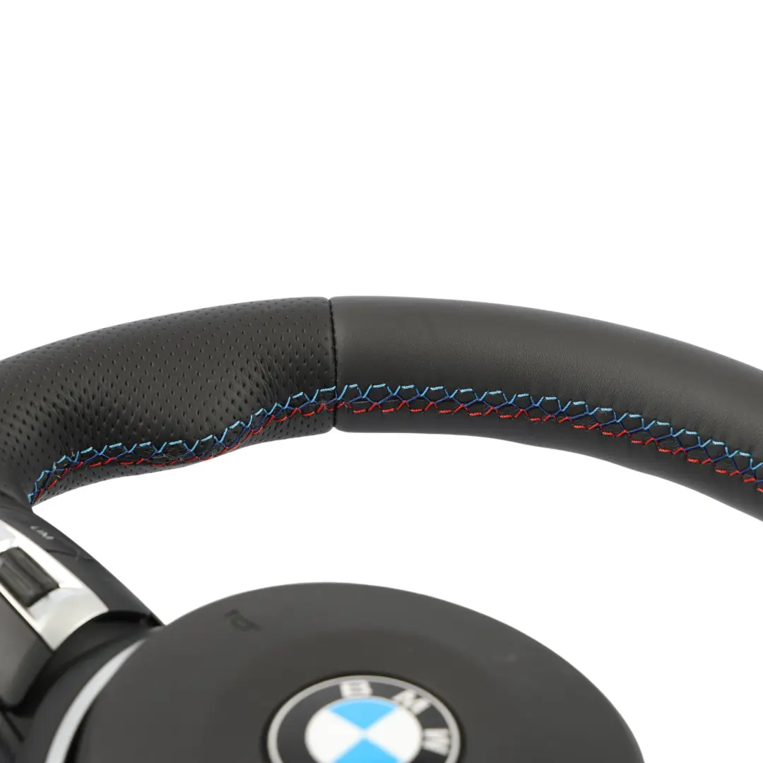 Leather M Sport Steering Wheel to BMW F06 F07 F10 F11 LCI F12 F13 NEW Black with Part number 7851234-4 BMW F06 F07 F10 F11 LCI F12 F13 NEW Black Leather M Sport Steering Wheel - SKU 7851234-4-SET - Part number 7851234-4
