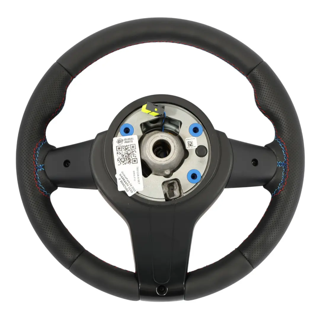 Leather M Sport Steering Wheel to BMW F06 F07 F10 F11 LCI F12 F13 NEW Black with Part number 7851234-4 BMW F06 F07 F10 F11 LCI F12 F13 NEW Black Leather M Sport Steering Wheel - SKU 7851234-4-SET - Part number 7851234-4