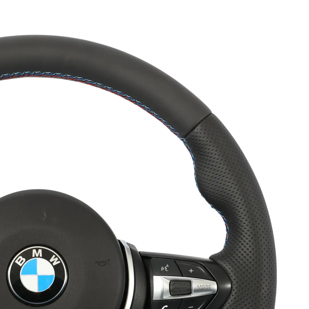 BMW F06 F07 F10 F11 LCI F12 F13 NEU Schwarzes Leder M Sport Lenkrad - SKU 7851234-4-SET - Teilenummer 7851234-4