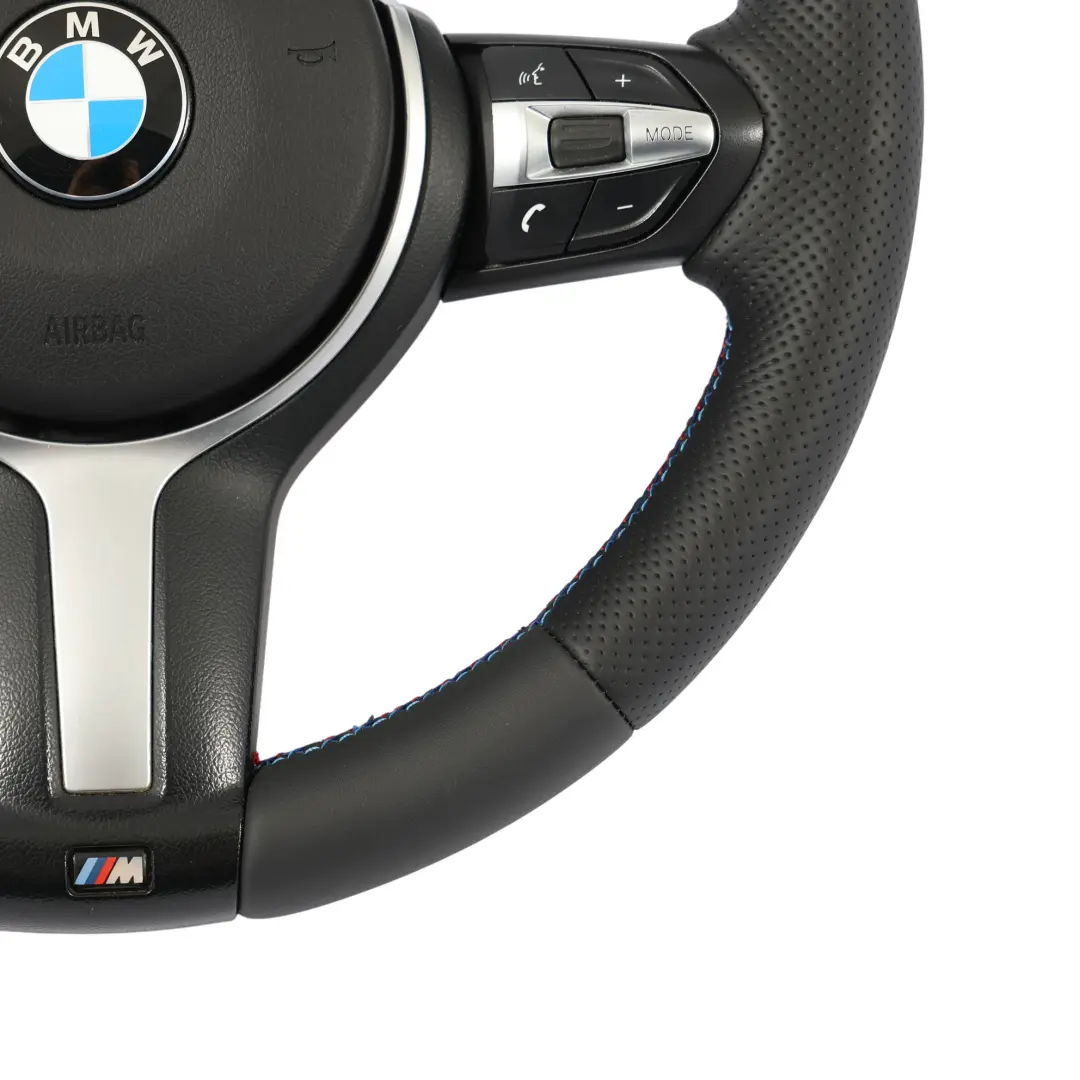 Leather M Sport Steering Wheel to BMW F06 F07 F10 F11 LCI F12 F13 NEW Black with Part number 7851234-4 BMW F06 F07 F10 F11 LCI F12 F13 NEW Black Leather M Sport Steering Wheel - SKU 7851234-4-SET - Part number 7851234-4