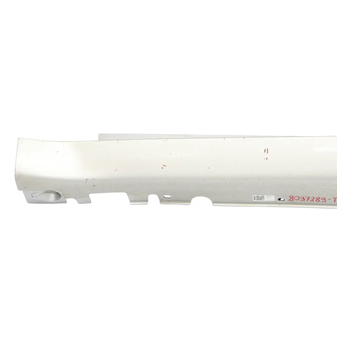 Listello Sottoporta Laterale Sinistro Titansilber - 354 per BMW X5 E70 M Sport con numero di parte 8037289 BMW X5 E70 M Sport Listello Sottoporta Laterale Sinistro Titansilber - 354 - SKU 8037289-TS - Numero di parte 8037289