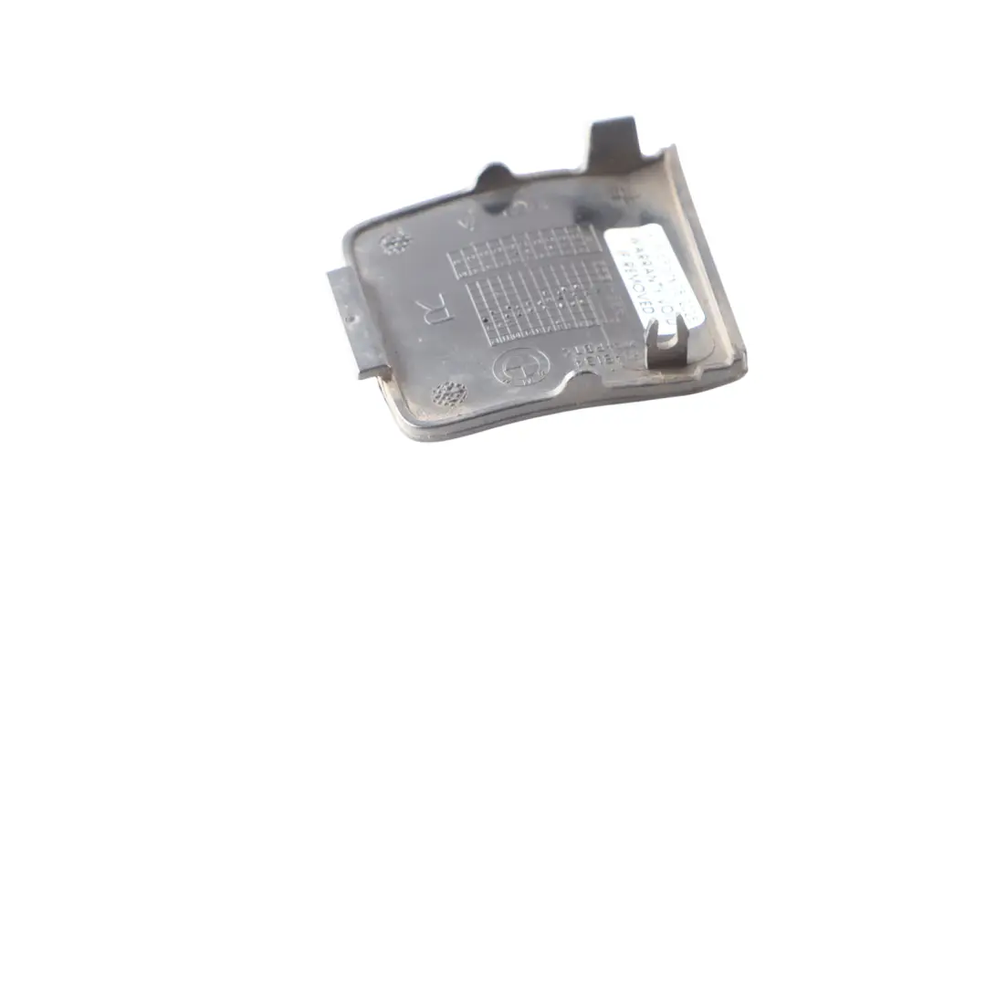 Bumper Towing Eye Cover Right O/S Carbon Black - 416 to BMW X3 F25 M Sport Rear with Part number 8048134 BMW X3 F25 M Sport Rear Bumper Towing Eye Cover Right O/S Carbon Black - 416 - SKU 8048134-CAR - Part number 8048134