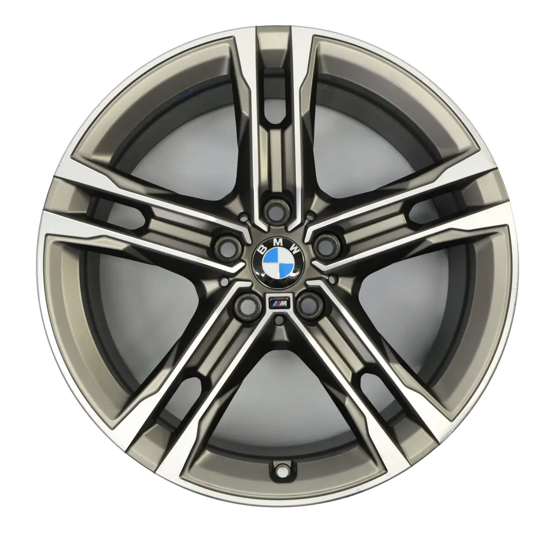 Alloy Wheel Rim Cerium Grey 18" Double Spoke 556M ET:54 8J to BMW F40 F44 with Part number 8053524 BMW F40 F44 Alloy Wheel Rim Cerium Grey 18" Double Spoke 556M ET:54 8J - SKU 8053524-3 - Part number 8053524