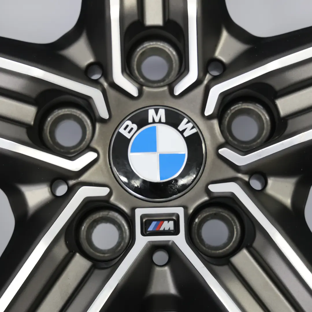 Alloy Wheel Rim Cerium Grey 18" Double Spoke 556M ET:54 8J to BMW F40 F44 with Part number 8053524 BMW F40 F44 Alloy Wheel Rim Cerium Grey 18" Double Spoke 556M ET:54 8J - SKU 8053524-3 - Part number 8053524