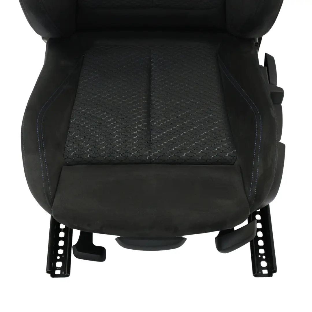BMW F20 M Sport Front Sport Seat Left N/S Cloth Hexagon / Alcantara / Anthracite - SKU 8055047-2 - Part number 8055047