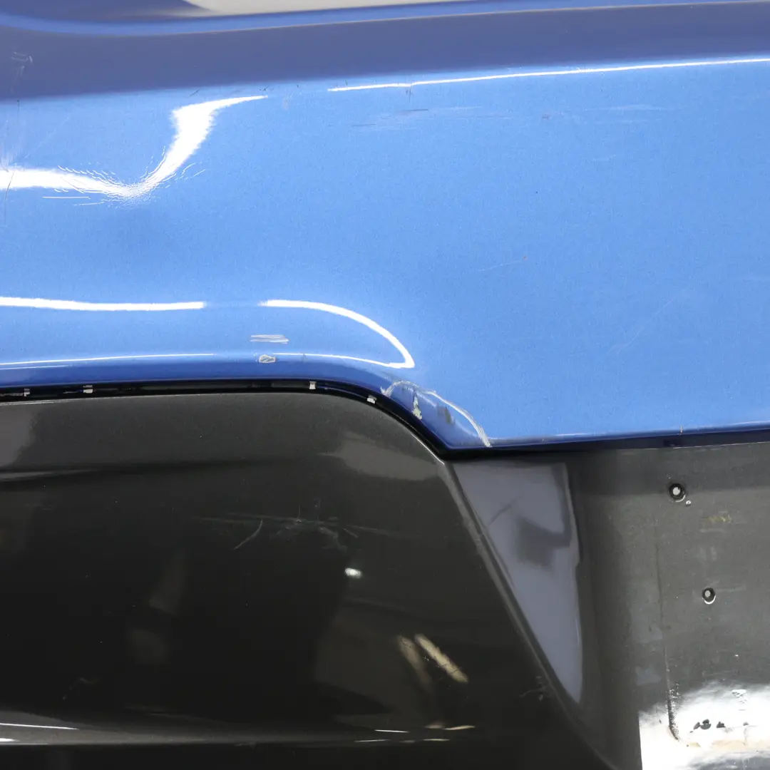 BMW F20 F21 Zderzak Tylny M-Pakiet Estorilblau Estoril Blue - B45 - SKU 8055067-EB1 - Numer Części 8055067