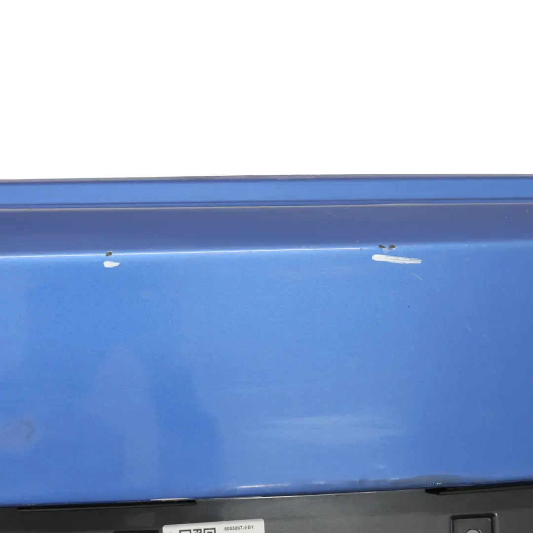 Bumper Trim Panel Estorilblau Estoril Blue - B45 to BMW F20 F21 M Sport Rear with Part number 8055067 BMW F20 F21 M Sport Rear Bumper Trim Panel Estorilblau Estoril Blue - B45 - SKU 8055067-EB1 - Part number 8055067