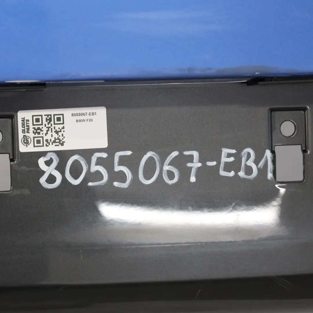 BMW F20 F21 Zderzak Tylny M-Pakiet Estorilblau Estoril Blue - B45 - SKU 8055067-EB1 - Numer Części 8055067