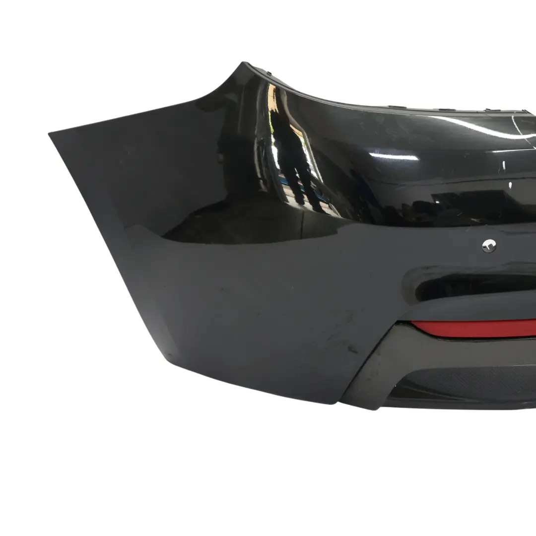 Bumper Rear Trim Panel M Sport Black Sapphire Metallic - 475 to BMW F22 F23 with Part number 8055965 BMW F22 F23 Bumper Rear Trim Panel M Sport Black Sapphire Metallic - 475 - SKU 8055965-BS - Part number 8055965