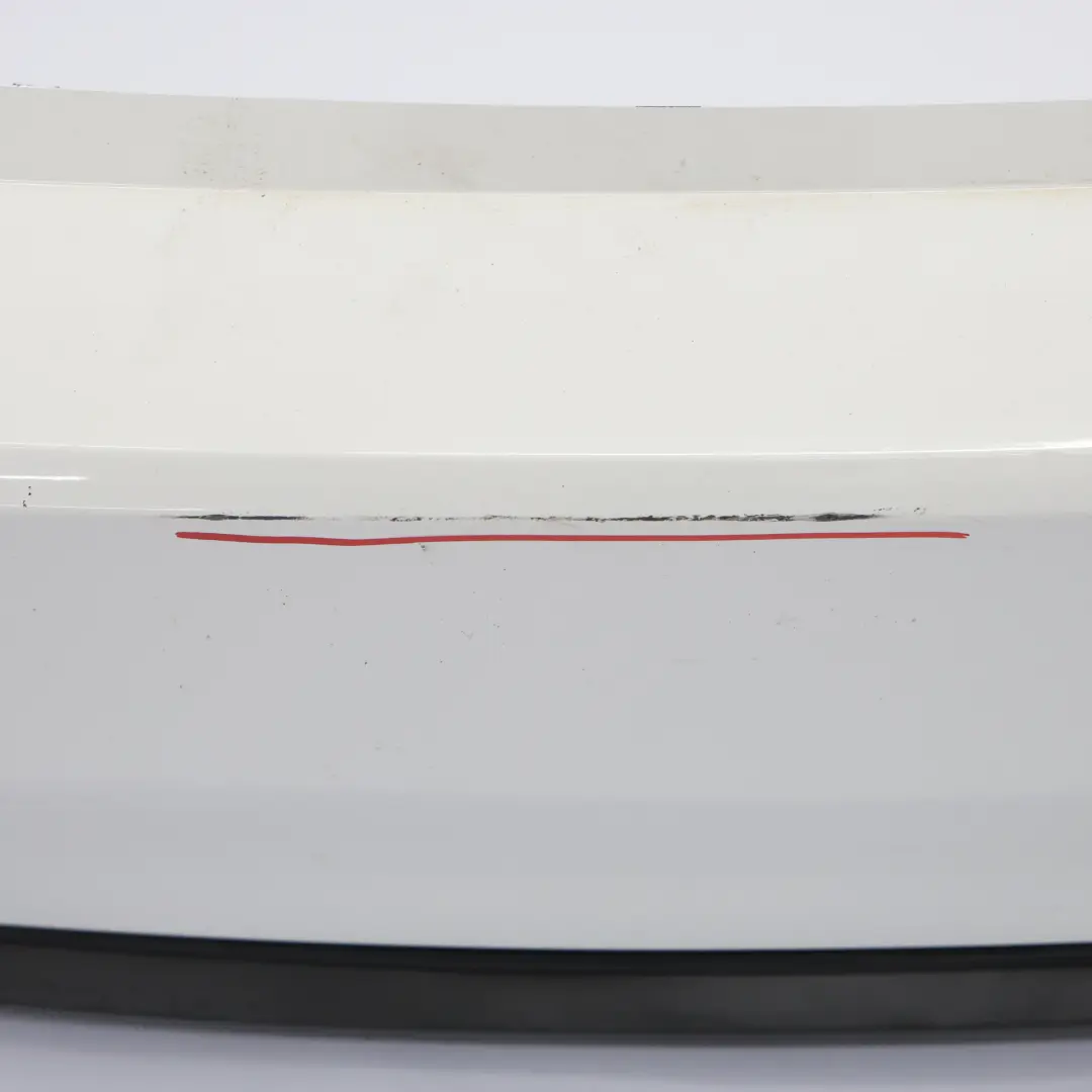 BMW F30 Zderzak Tylny Osłona Karoserii Alpinweiss 3 Biały - 300 - SKU 8056497-AW - Numer Części 8056497