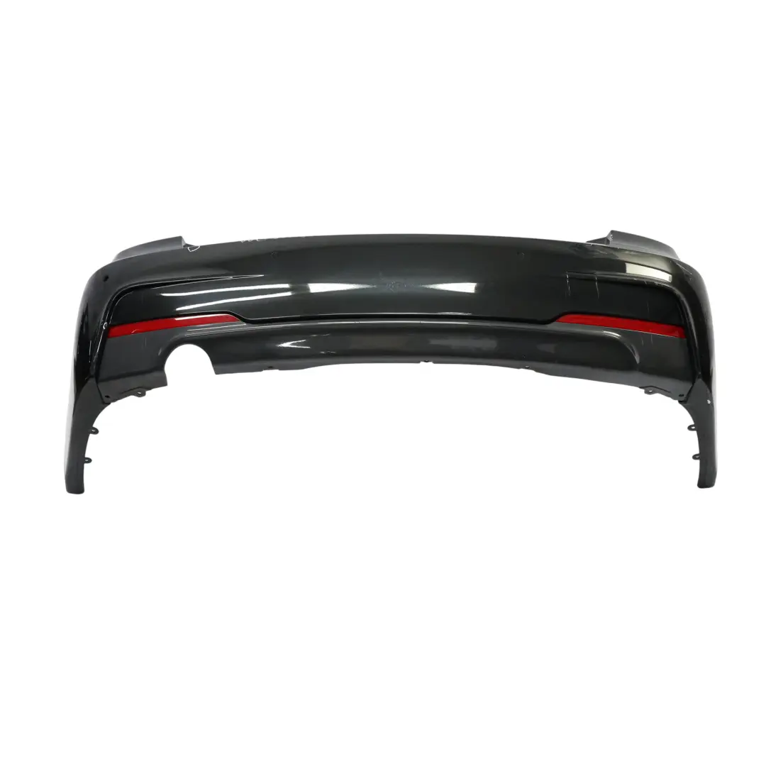 BMW F30 Bumper Rear M Sport Trim Panel PDC Black Sapphire Metallic - 475 - SKU 8056497-BS - Part number 8056497