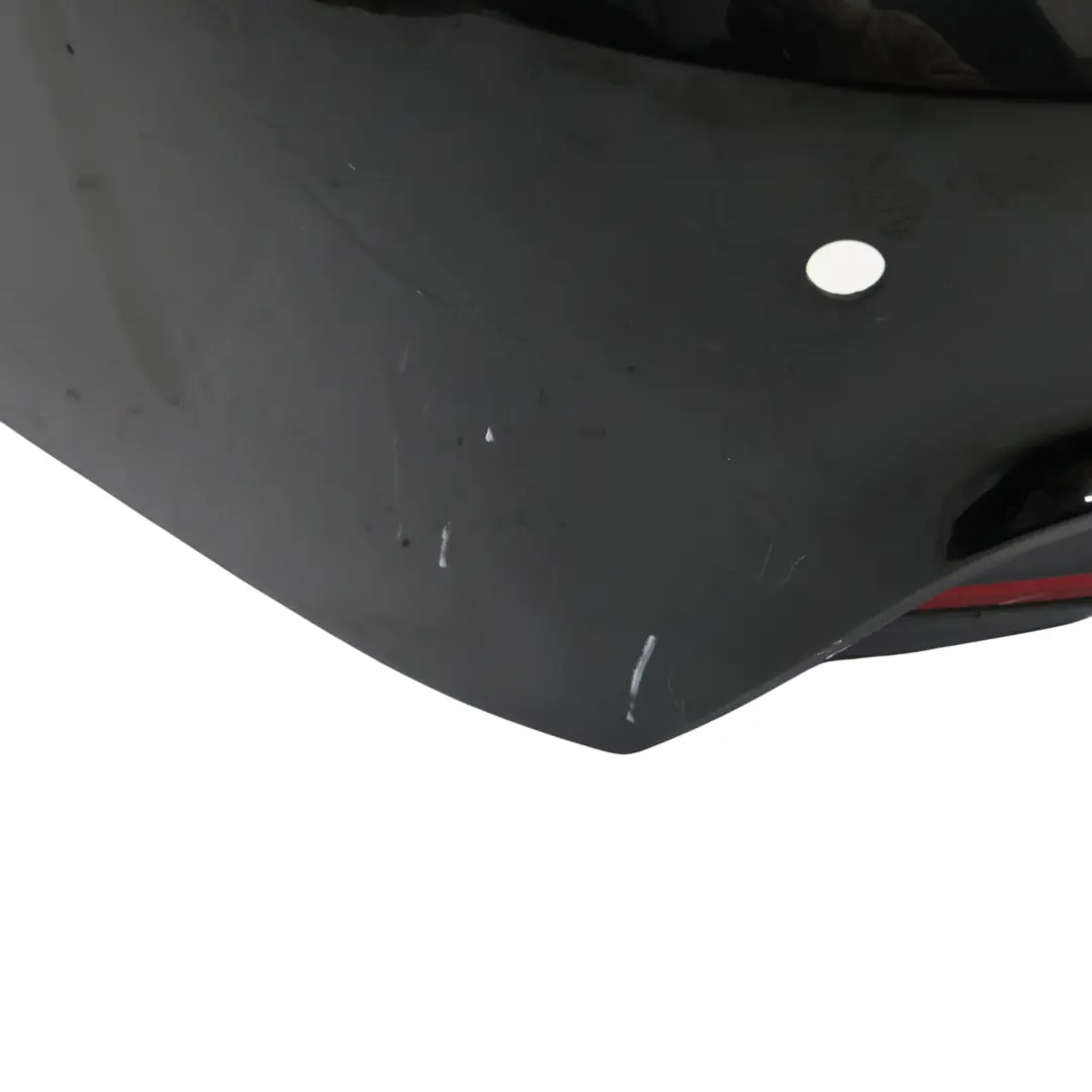 Bumper Rear M Sport Trim Panel PDC Black Sapphire Metallic - 475 to BMW F30 with Part number 8056497 BMW F30 Bumper Rear M Sport Trim Panel PDC Black Sapphire Metallic - 475 - SKU 8056497-BS - Part number 8056497