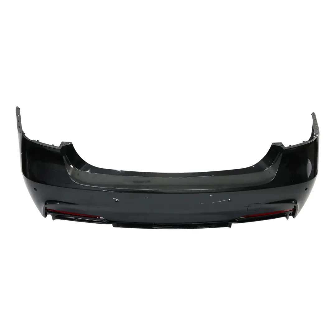 Bumper Rear M Sport Trim Panel PDC Black Sapphire Metallic - 475 to BMW F30 with Part number 8056497 BMW F30 Bumper Rear M Sport Trim Panel PDC Black Sapphire Metallic - 475 - SKU 8056497-BS3 - Part number 8056497