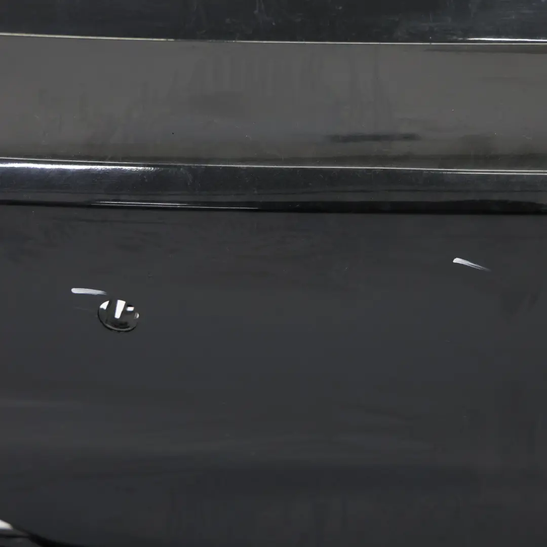 Bumper Rear M Sport Trim Panel PDC Black Sapphire Metallic - 475 to BMW F30 with Part number 8056497 BMW F30 Bumper Rear M Sport Trim Panel PDC Black Sapphire Metallic - 475 - SKU 8056497-BS3 - Part number 8056497