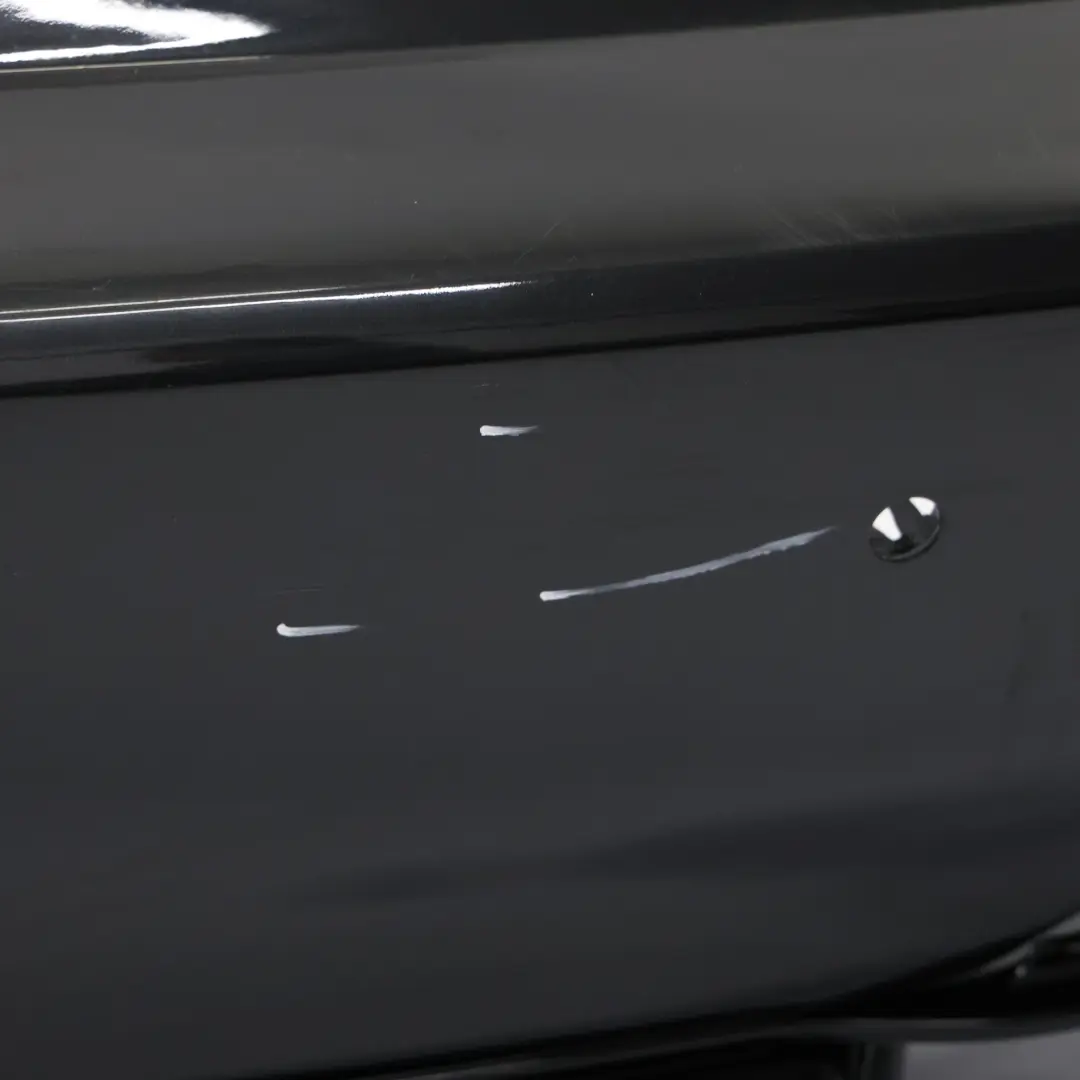 Bumper Rear M Sport Trim Panel PDC Black Sapphire Metallic - 475 to BMW F30 with Part number 8056497 BMW F30 Bumper Rear M Sport Trim Panel PDC Black Sapphire Metallic - 475 - SKU 8056497-BS3 - Part number 8056497