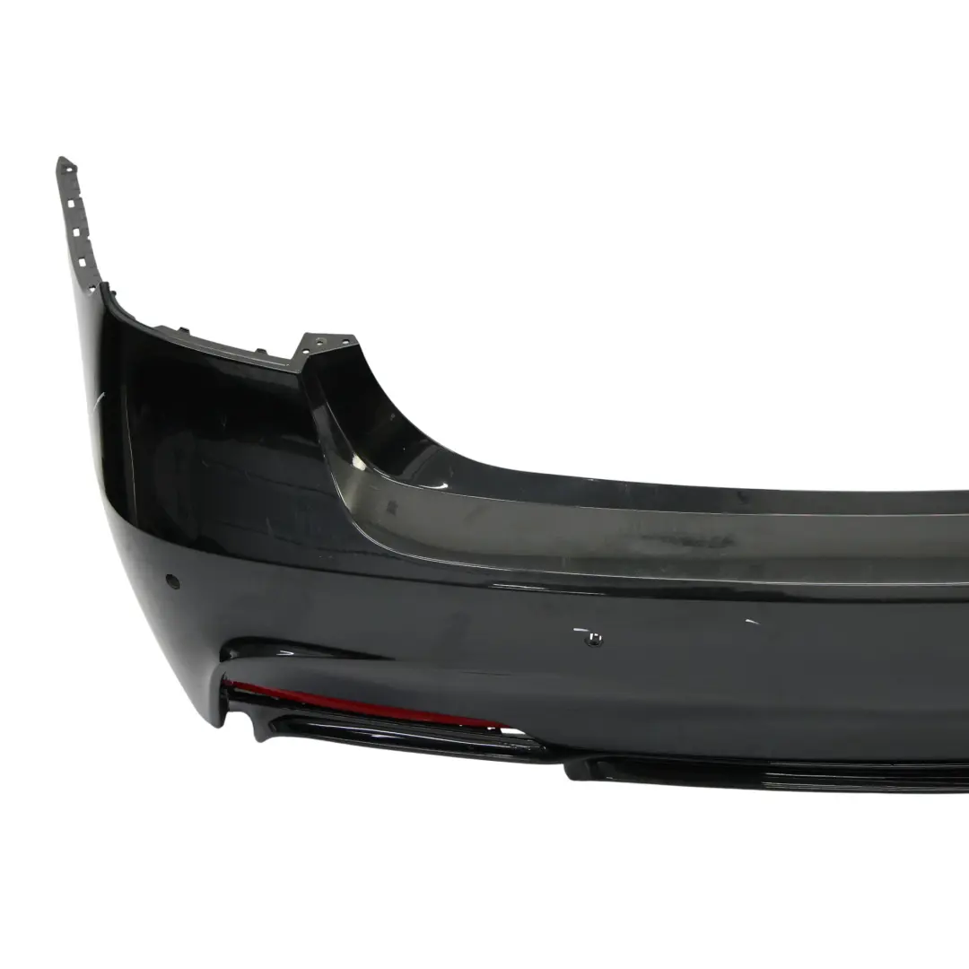 BMW F30 Bumper Rear M Sport Trim Panel PDC Black Sapphire Metallic - 475 - SKU 8056497-BS3 - Part number 8056497