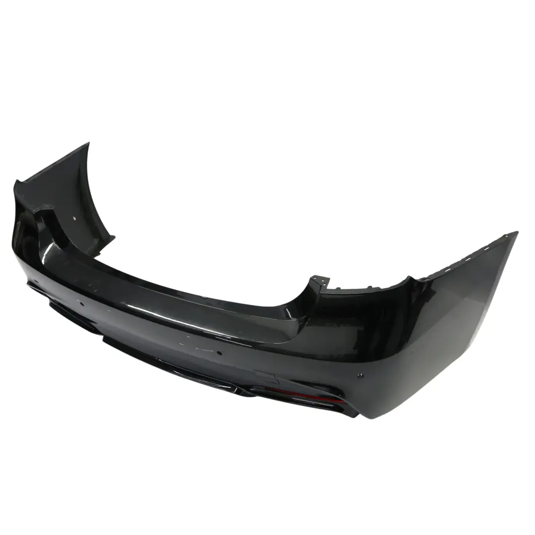 BMW F30 Bumper Rear M Sport Trim Panel PDC Black Sapphire Metallic - 475 - SKU 8056497-BS3 - Part number 8056497
