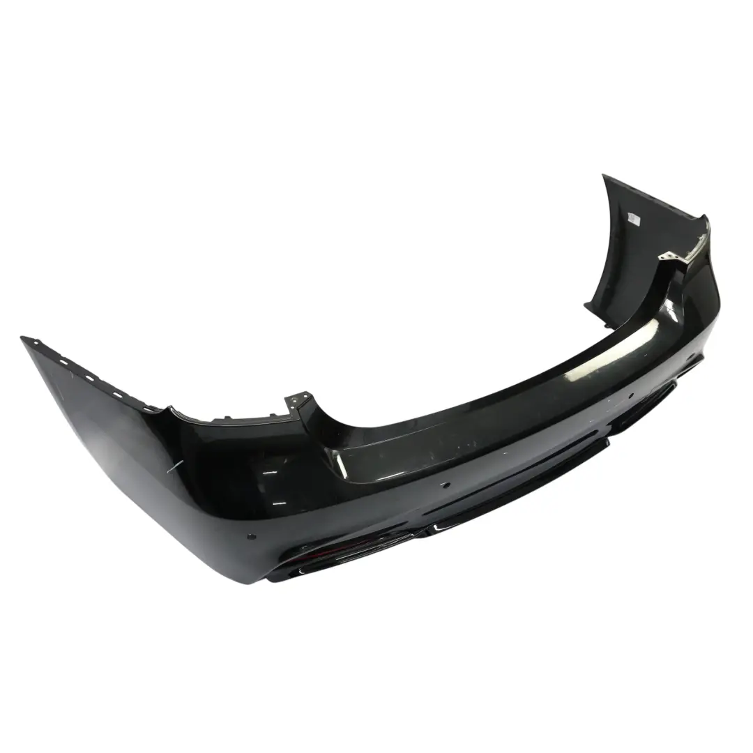 Bumper Rear M Sport Trim Panel PDC Black Sapphire Metallic - 475 to BMW F30 with Part number 8056497 BMW F30 Bumper Rear M Sport Trim Panel PDC Black Sapphire Metallic - 475 - SKU 8056497-BS3 - Part number 8056497
