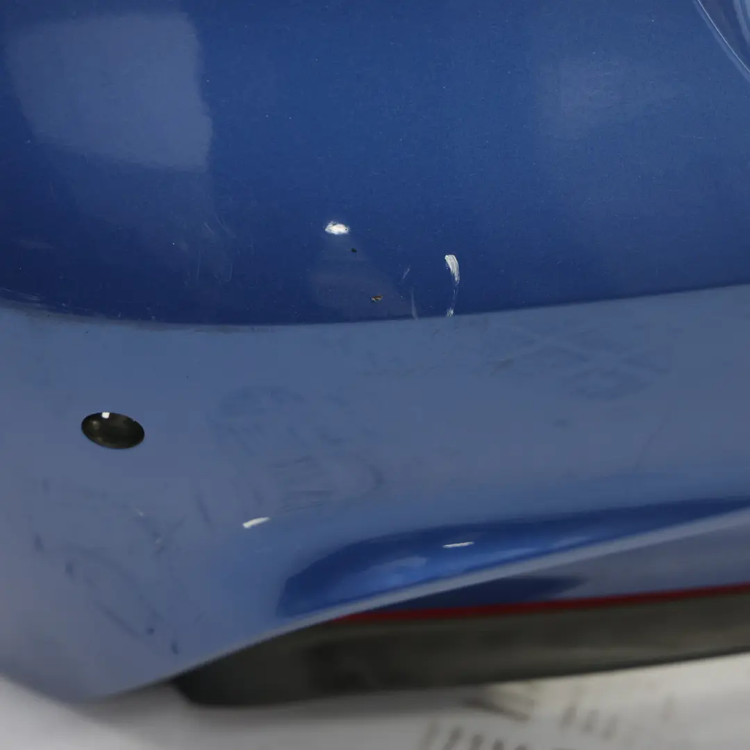 Bumper Panel M Sport Trim Cover PDC Estorilblau Estoril Blue - B45 to BMW F30 Rear with Part number 8056497 BMW F30 Rear Bumper Panel M Sport Trim Cover PDC Estorilblau Estoril Blue - B45 - SKU 8056497-EB - Part number 8056497