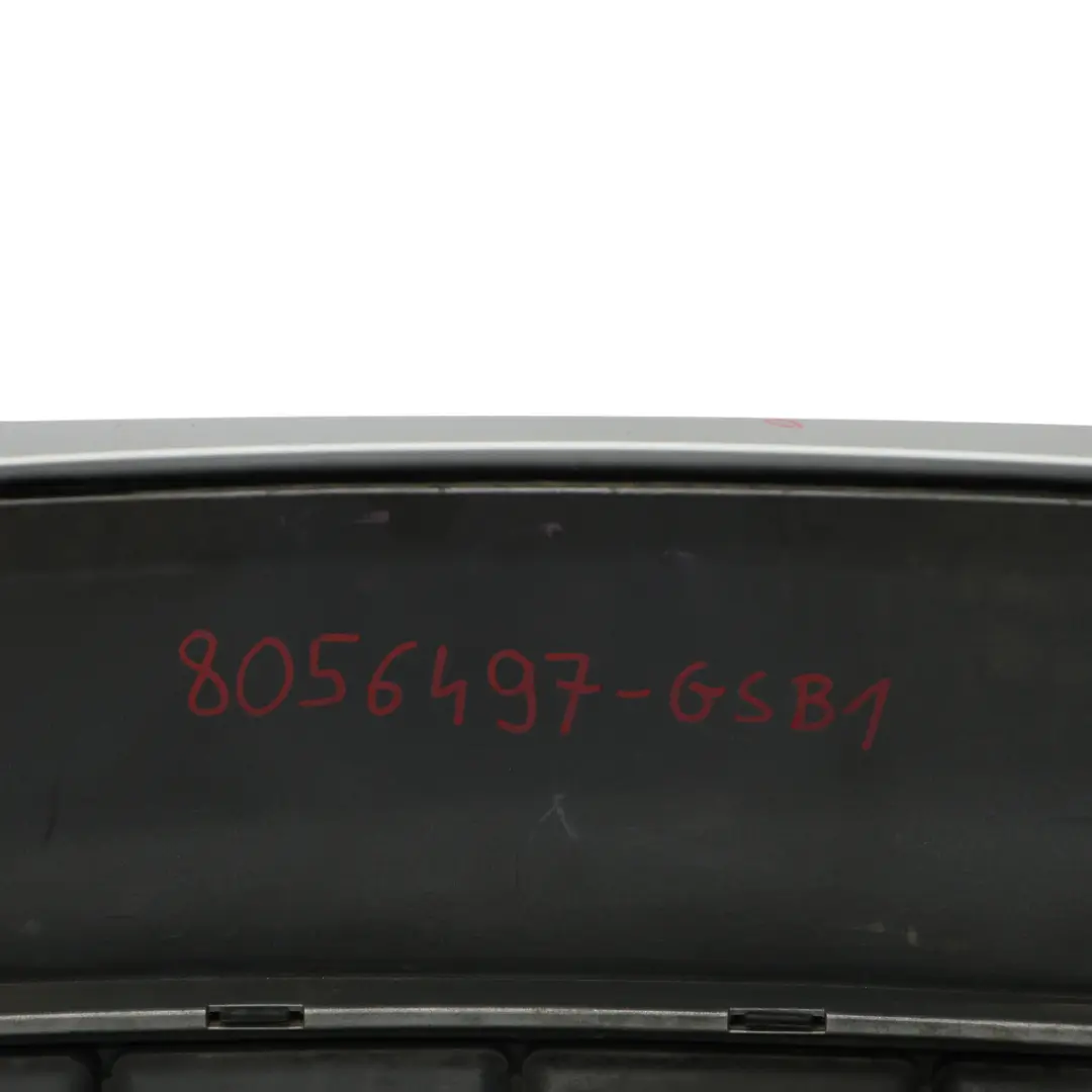 Bumper Trim Panel PDC Glacier Silber Metallic - A83 to BMW F30 M Sport Rear with Part number 8056497 BMW F30 M Sport Rear Bumper Trim Panel PDC Glacier Silber Metallic - A83 - SKU 8056497-GSB1 - Part number 8056497