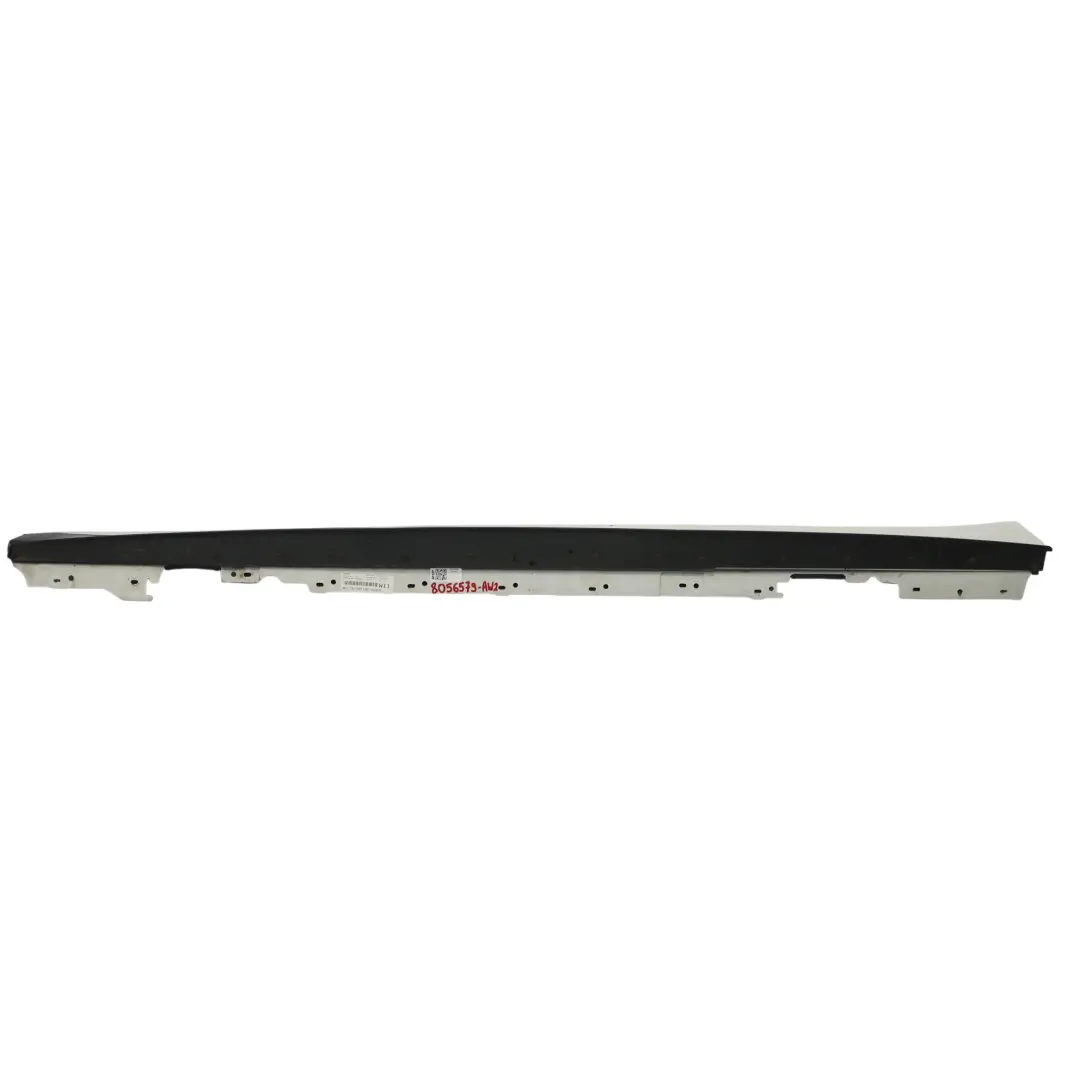 BMW F30 F31 M Sport Seitenschwellerleiste links Alpinweiss 3 Weiss - 300 - SKU 8056579-AW2 - Teilenummer 8056579