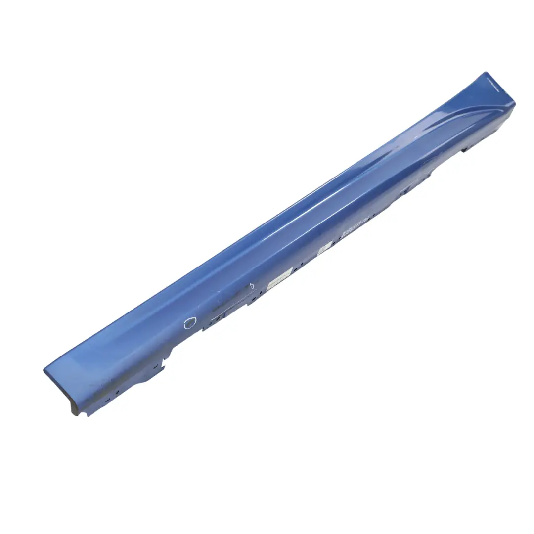  Faldón Lateral BMW F30 F31 M Sport Listón de umbral izquierdo Estoril Blue - B45 - SKU 8056579-EB4 - Número de pieza 8056579